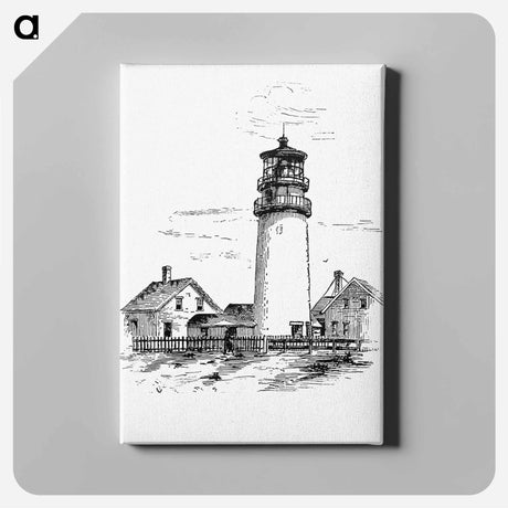 アートパネル-Highland Lighthouse from Truro, Cape Cod
 - 大英図書館 Canvas.