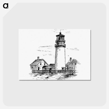 アートポストカード-Highland Lighthouse from Truro, Cape Cod
 - 大英図書館 Postcard.