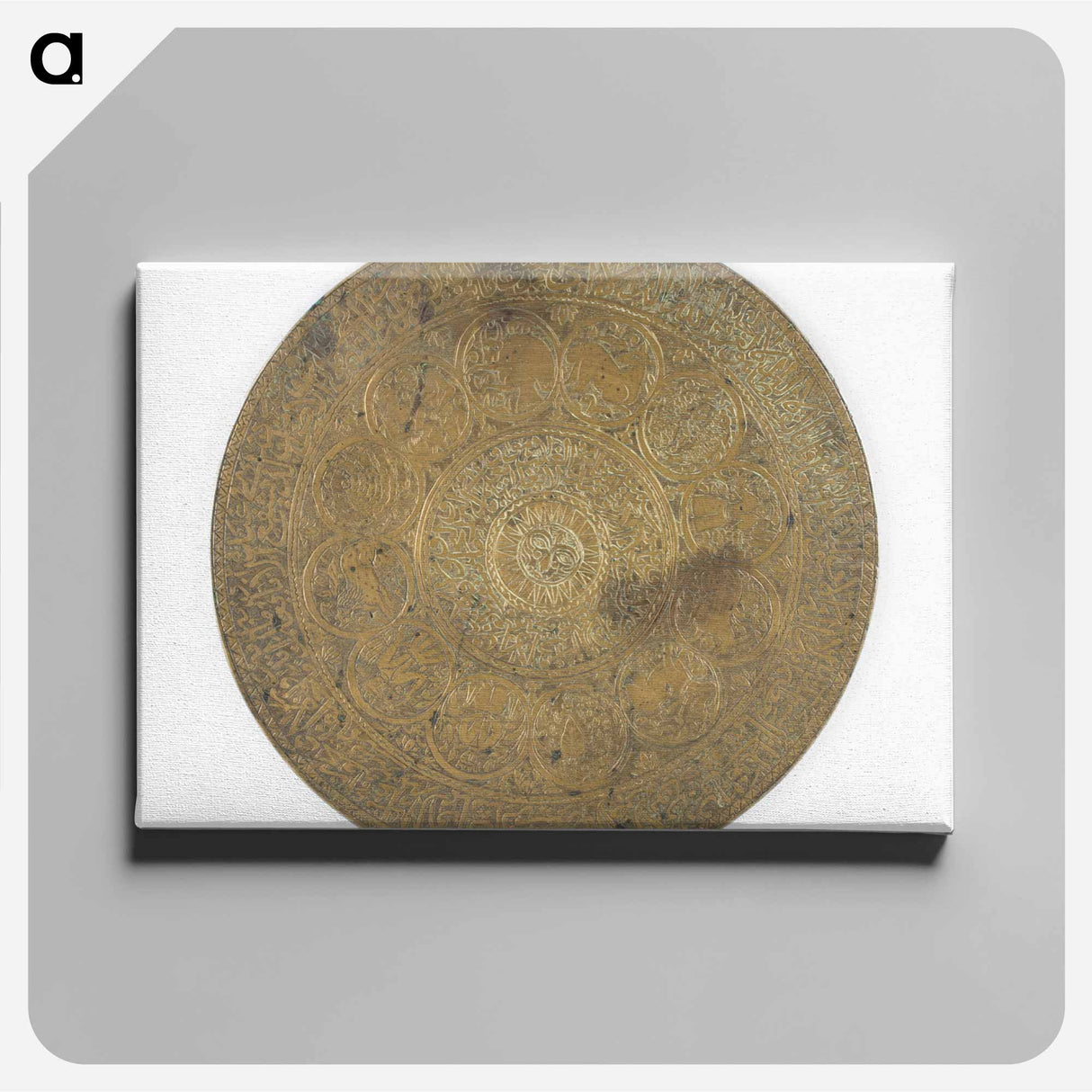 アートパネル-Sun, Zodiac, and Qu'ran
 - セントルイス美術館 Canvas.