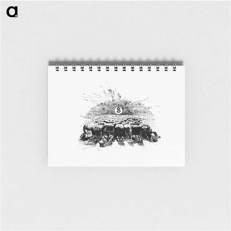 アートメモ帳-Bow Down to Money
 - 大英図書館 Memo.