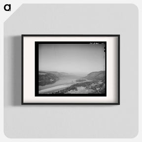 アートポスター-Columbia River, Multnomah County
 - ラッセル リー Poster.