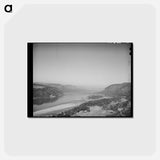 アートポストカード-Columbia River, Multnomah County
 - ラッセル リー Postcard.