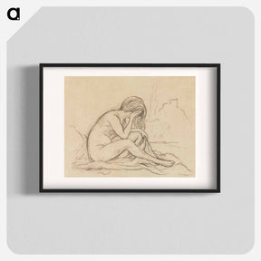 アートポスター-Study of a Female Nude
 - クリーブランド美術館 Poster.