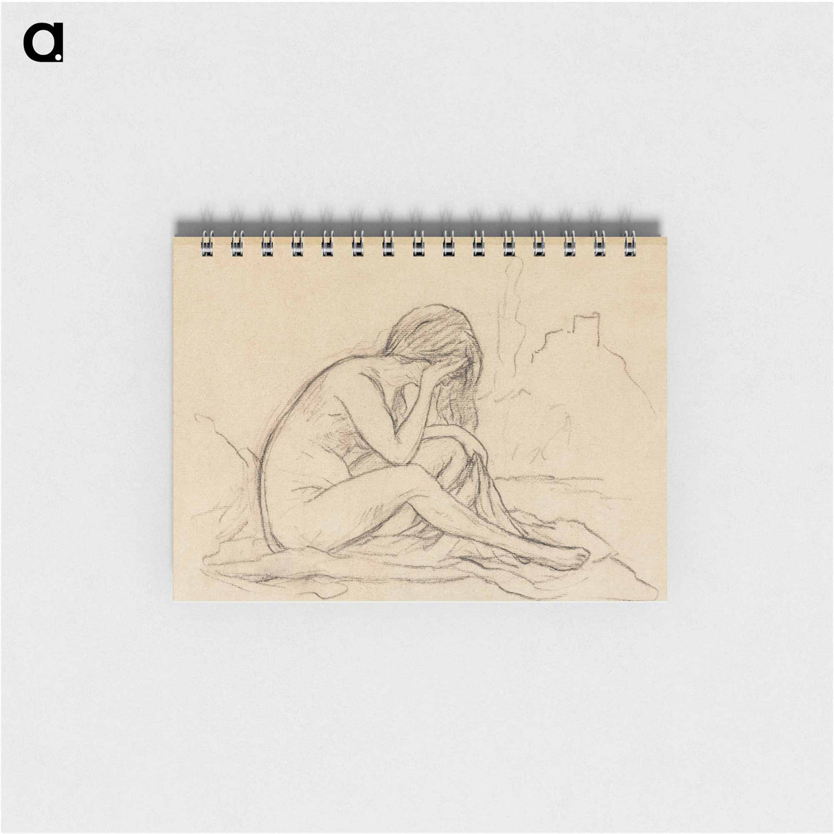 アートメモ帳-Study of a Female Nude
 - クリーブランド美術館 Memo.