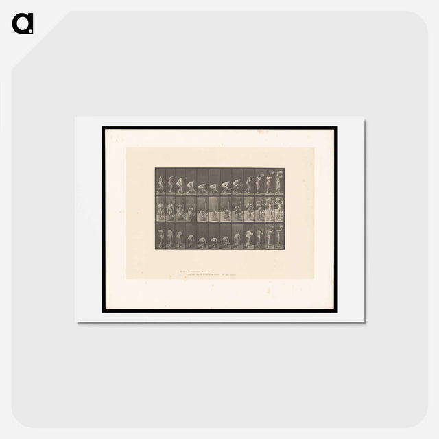 アートポストカード-Basket Bearer
 - エドワード マイブリッジ Postcard.