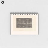 アートメモ帳-Basket Bearer
 - エドワード マイブリッジ Memo.