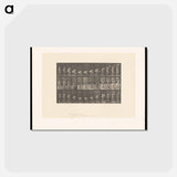 アートポストカード-Basket Bearer
 - エドワード マイブリッジ Postcard.