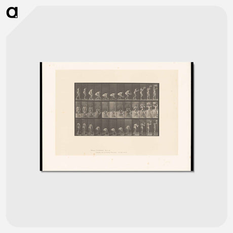 アートポストカード-Basket Bearer
 - エドワード マイブリッジ Postcard.