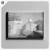 アートパネル-Burro Mountain Copper Company Entrance
 - ラッセル リー Canvas.