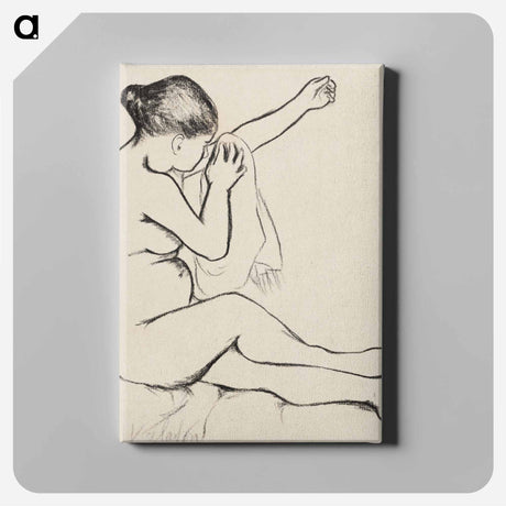 アートパネル-Seated Female Nude
 - クリーブランド美術館 Canvas.