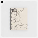 アートメモ帳-Seated Female Nude
 - クリーブランド美術館 Memo.