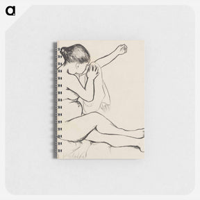 アートメモ帳-Seated Female Nude
 - クリーブランド美術館 Memo.