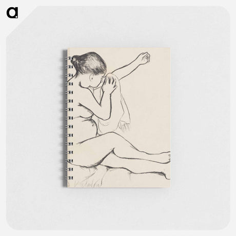 アートメモ帳-Seated Female Nude
 - クリーブランド美術館 Memo.