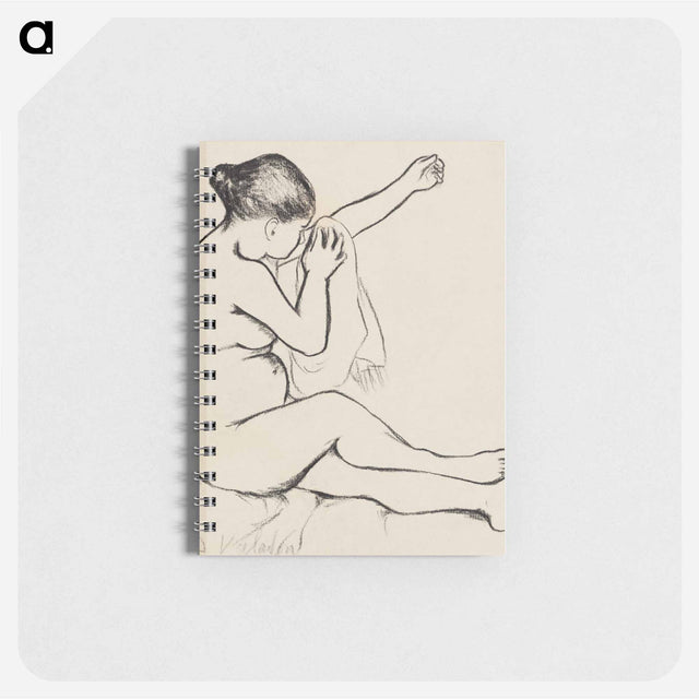 アートメモ帳-Seated Female Nude
 - クリーブランド美術館 Memo.