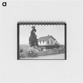 アートメモ帳-Ranch house of a small Italian farmer - ドロテア ラング Memo.