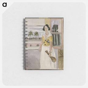 アートメモ帳-Woman with mandolin - アンリ マティス Memo.