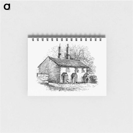 アートメモ帳-Rustic House from The Old-Church Clock
 - 大英図書館 Memo.