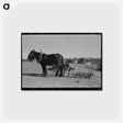 アートポストカード-Tenant Farmer at Work
 - ラッセル リー Postcard.