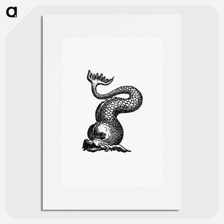 アートポスター-Aquatic Creature from Real Sailor-Songs
 - 大英図書館 Poster.