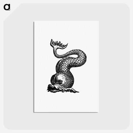 アートポストカード-Aquatic Creature from Real Sailor-Songs
 - 大英図書館 Postcard.