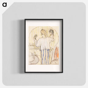 アートポスター-In Front of the Mirror
 - クリーブランド美術館 Poster.