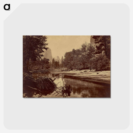 アートポストカード-Sylvan Bar. The Valley of the Yosemite
 - エドワード マイブリッジ Postcard.