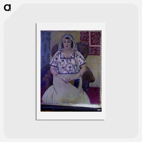 アートポストカード-Seated Woman - アンリ マティス Postcard.