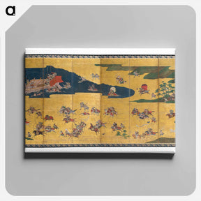 アートパネル-The Battle of Ichi-no-tani
 - セントルイス美術館 Canvas.