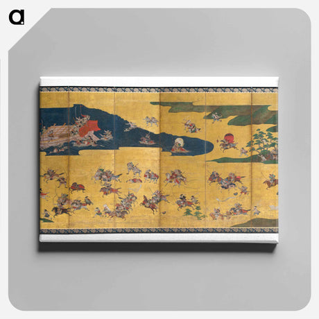 アートパネル-The Battle of Ichi-no-tani
 - セントルイス美術館 Canvas.