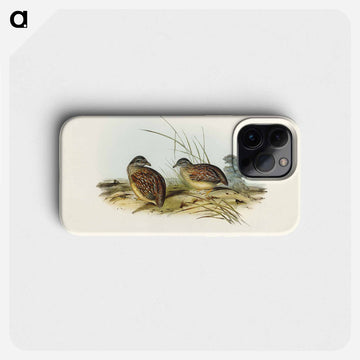 Chestnut-backed Hemipode
 - オーストラリアの鳥 Phone Case.