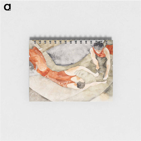 アートメモ帳-Two Trapeze Performers in Red
 - バーンズ・コレクション Memo.