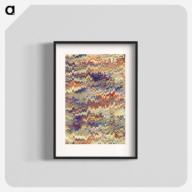 アートポスター-Decorative Paper from The Noble Stranger
 - 大英図書館 Poster.