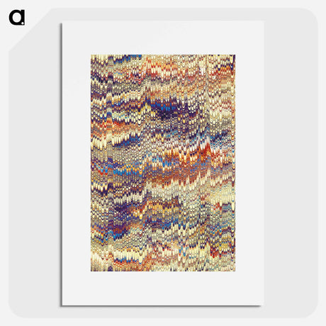 アートポスター-Decorative Paper from The Noble Stranger
 - 大英図書館 Poster.