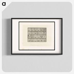 アートポスター-Pigeon in Flight
 - エドワード マイブリッジ Poster.