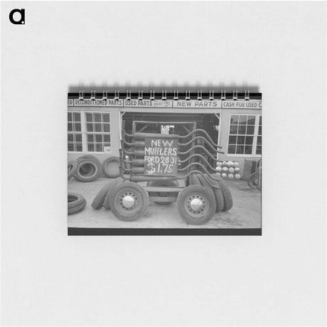 アートメモ帳-Sweet Potatoes in Field
 - ラッセル リー Memo.