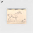 アートメモ帳-Portraits of a Gray Horse and a Black and White Spaniel
 - イェール大学アートギャラリー Memo.