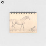 アートメモ帳-Portraits of a Gray Horse and a Black and White Spaniel
 - イェール大学アートギャラリー Memo.