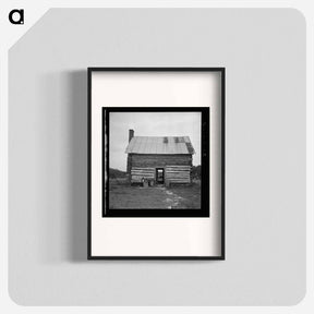 アートポスター-Untitled photo, possibly related to: Young sharecropper and his first child. Hillside Farm. Person County, North Carolina - ドロテア ラング Poster.