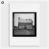 Untitled photo, possibly related to: Young sharecropper and his first child. Hillside Farm. Person County, North Carolina - Dorothea Lange Poster.