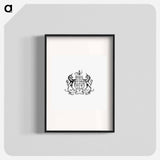 アートポスター-Coat of Arms from Jersey
 - 大英図書館 Poster.