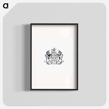 アートポスター-Coat of Arms from Jersey
 - 大英図書館 Poster.