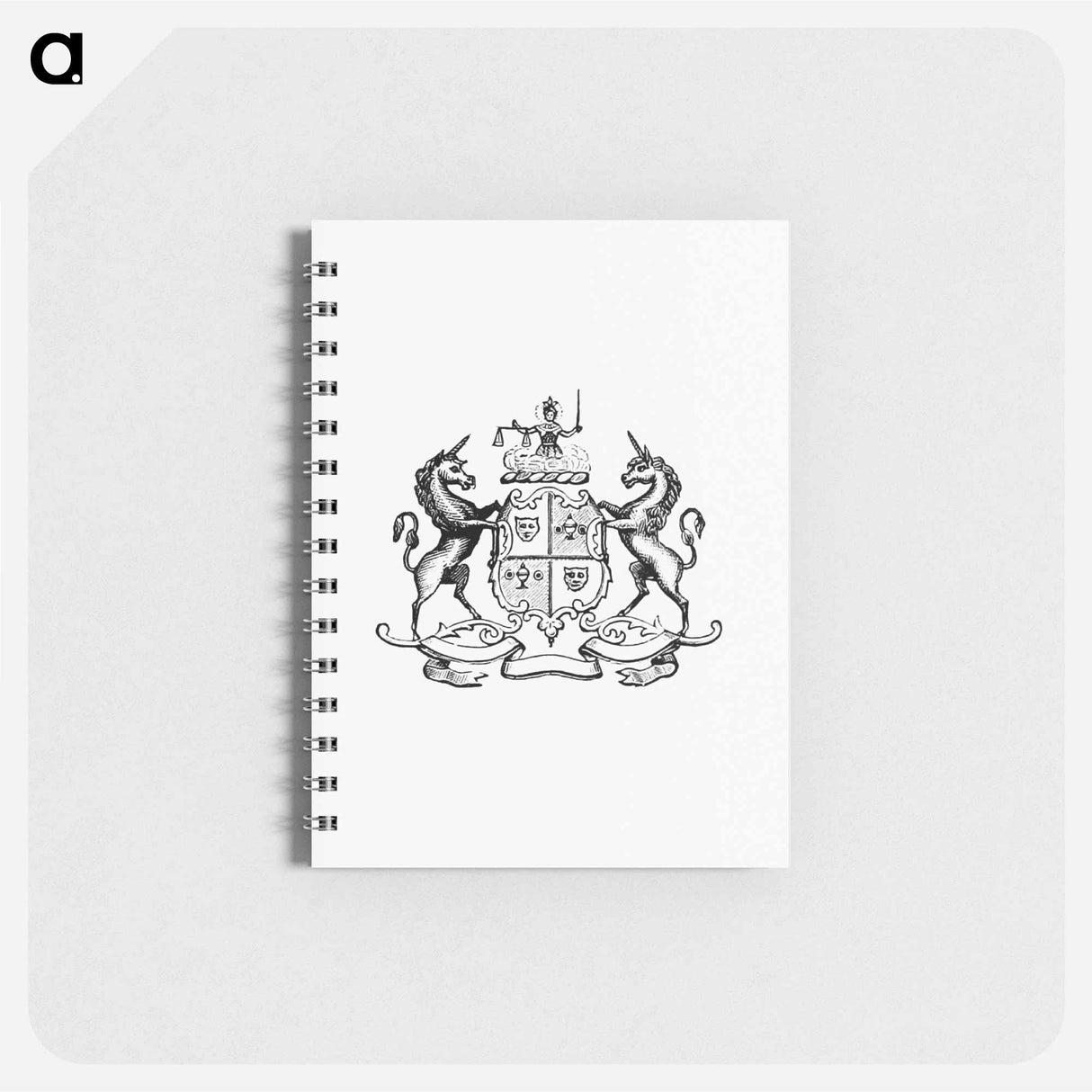 アートメモ帳-Coat of Arms from Jersey
 - 大英図書館 Memo.