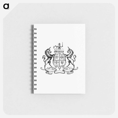 アートメモ帳-Coat of Arms from Jersey
 - 大英図書館 Memo.