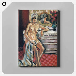 アートパネル-Nude in a Turban - アンリ マティス Canvas.