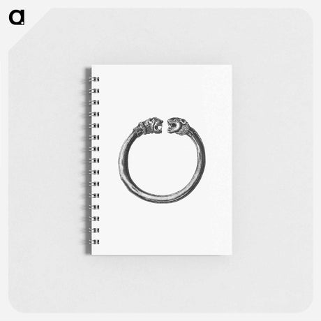 アートメモ帳-Golden Bracelet from The Earth, Tricone of Universal Geography
 - 大英図書館 Memo.
