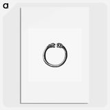 アートポスター-Golden Bracelet from The Earth, Tricone of Universal Geography
 - 大英図書館 Poster.