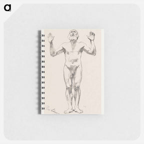 アートメモ帳-Nude Study of an Old Man
 - クリーブランド美術館 Memo.