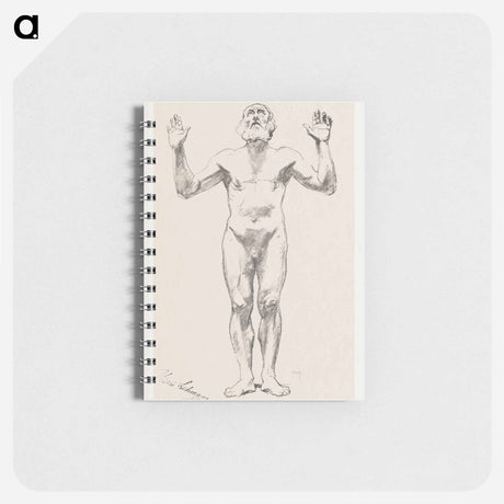 アートメモ帳-Nude Study of an Old Man
 - クリーブランド美術館 Memo.