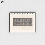 アートメモ帳-Stretching Figure
 - エドワード マイブリッジ Memo.