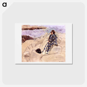 アートポストカード-Marguerite Ad Antibes - アンリ マティス Postcard.